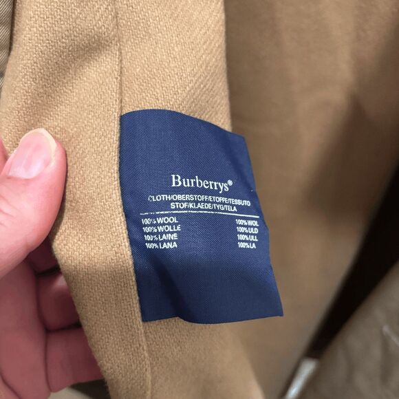 Burberry London Trench coat Nova Check Vintage Woman 44 US Liner Double Breasted - Picture 12 of 16